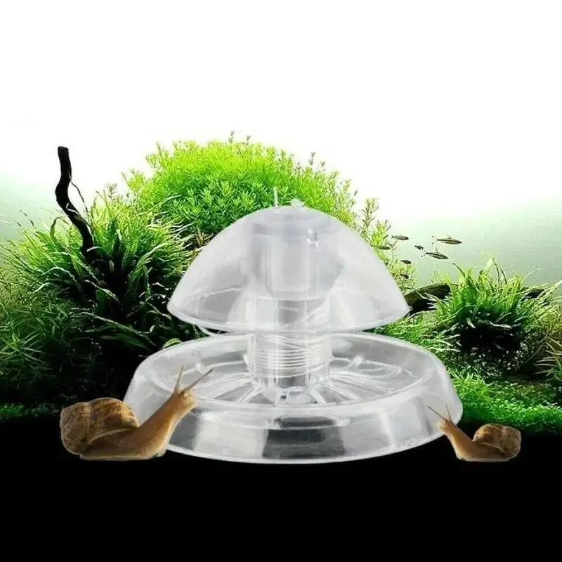 Aquarium Marine Plants - 2026 Nieuwe 6/8CM Transparante Plastic Slakkenval