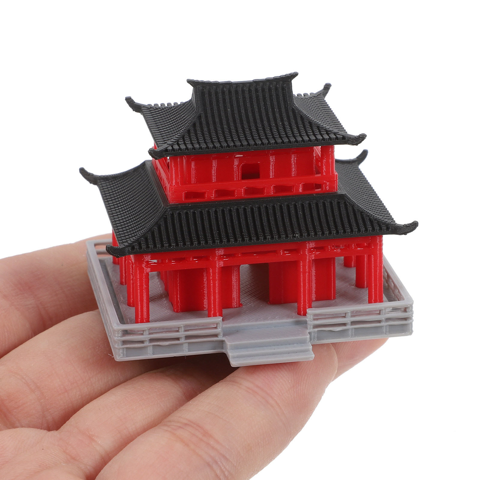 Zwart Rood Oud Chinees Paviljo - Aquarium & Marine Science Center recensie en prijs