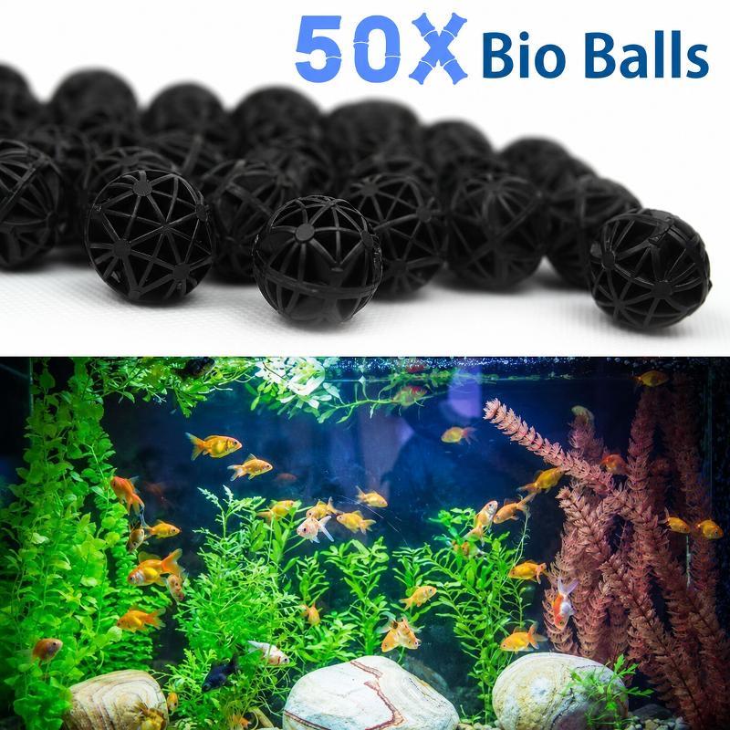 50 stuks 16mm aquarium biofilt - Aquarium Marine Plants recensie en prijs