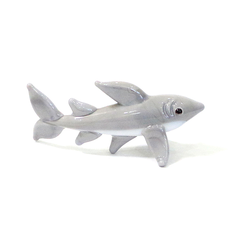 Handgemaakt mini glazen haaien - Marine Aquarium Home recensie en prijs