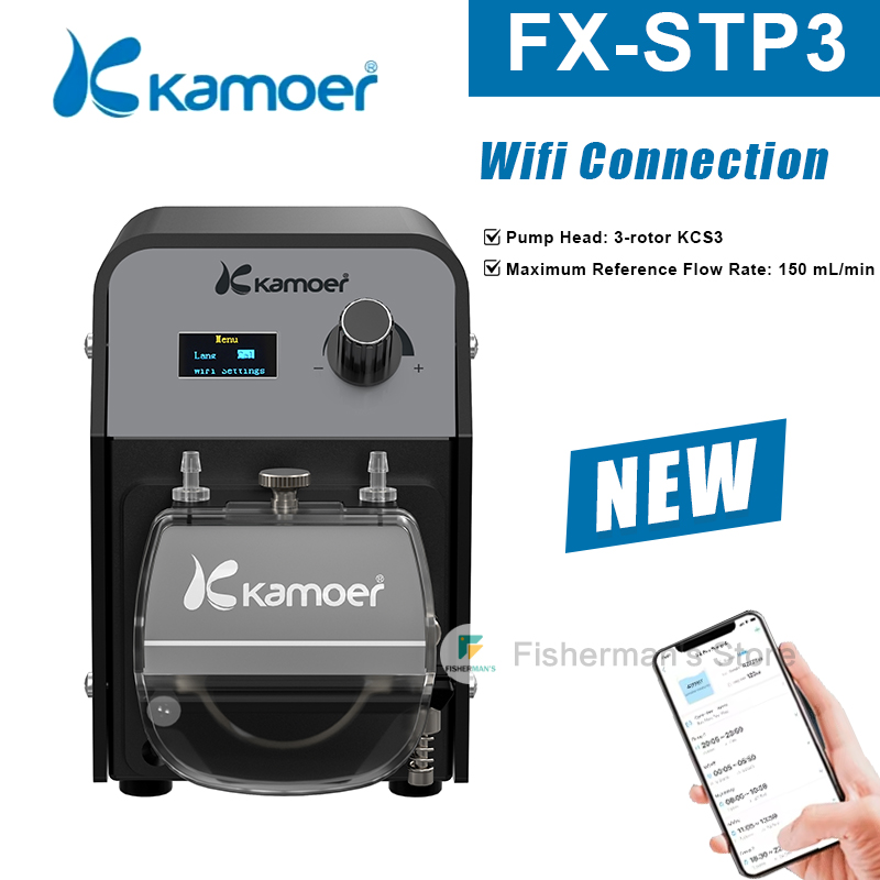 Kamoer FX-STP3 WIFI Peristalti - Calcium Reactor Media recensie en prijs
