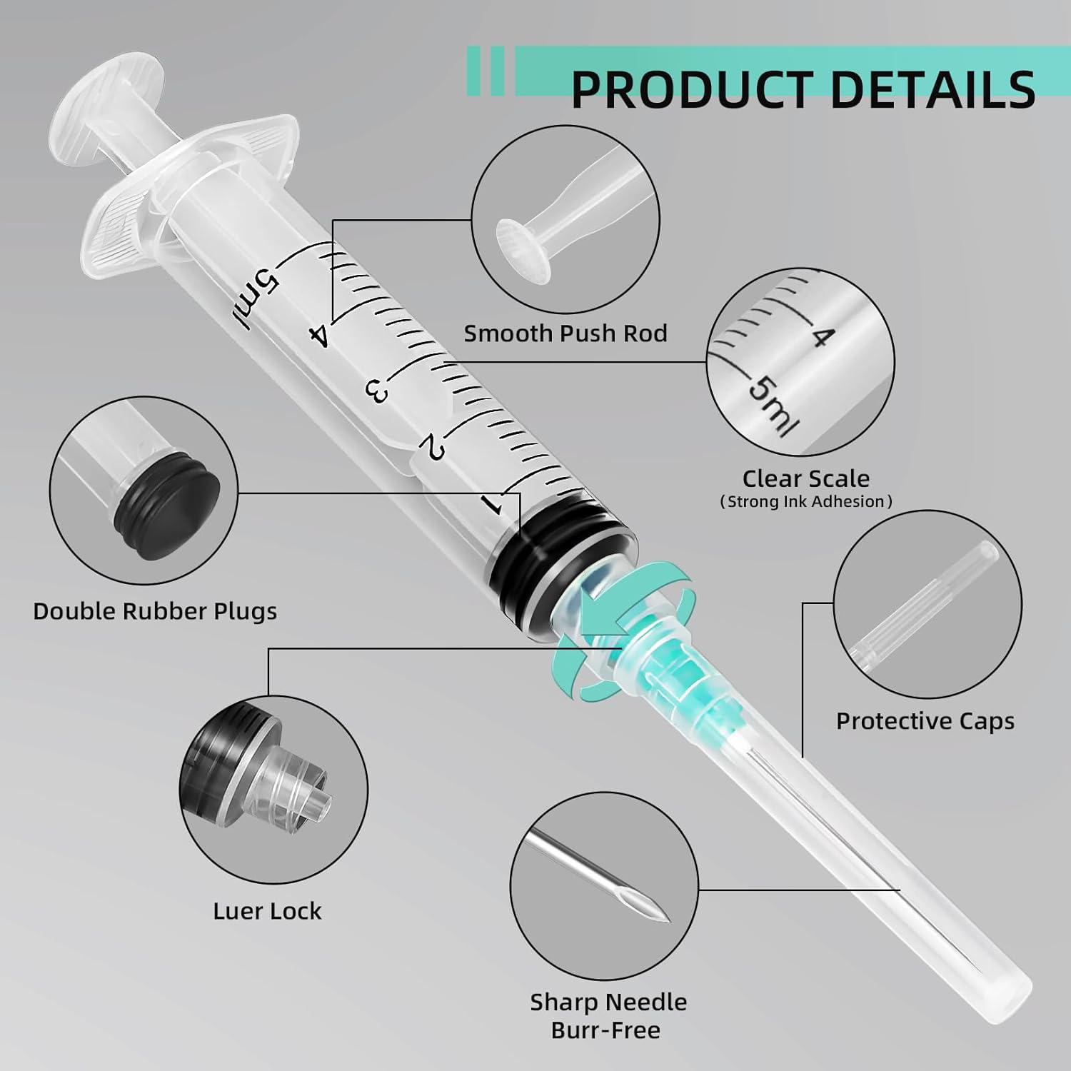 5 ml Luer Lock-spuit, geschikt - Aquarium Marine Plants recensie en prijs