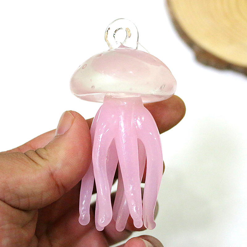 Roze Kwallen Glazen Hanger Leu - Marine Aquarium Home recensie en prijs